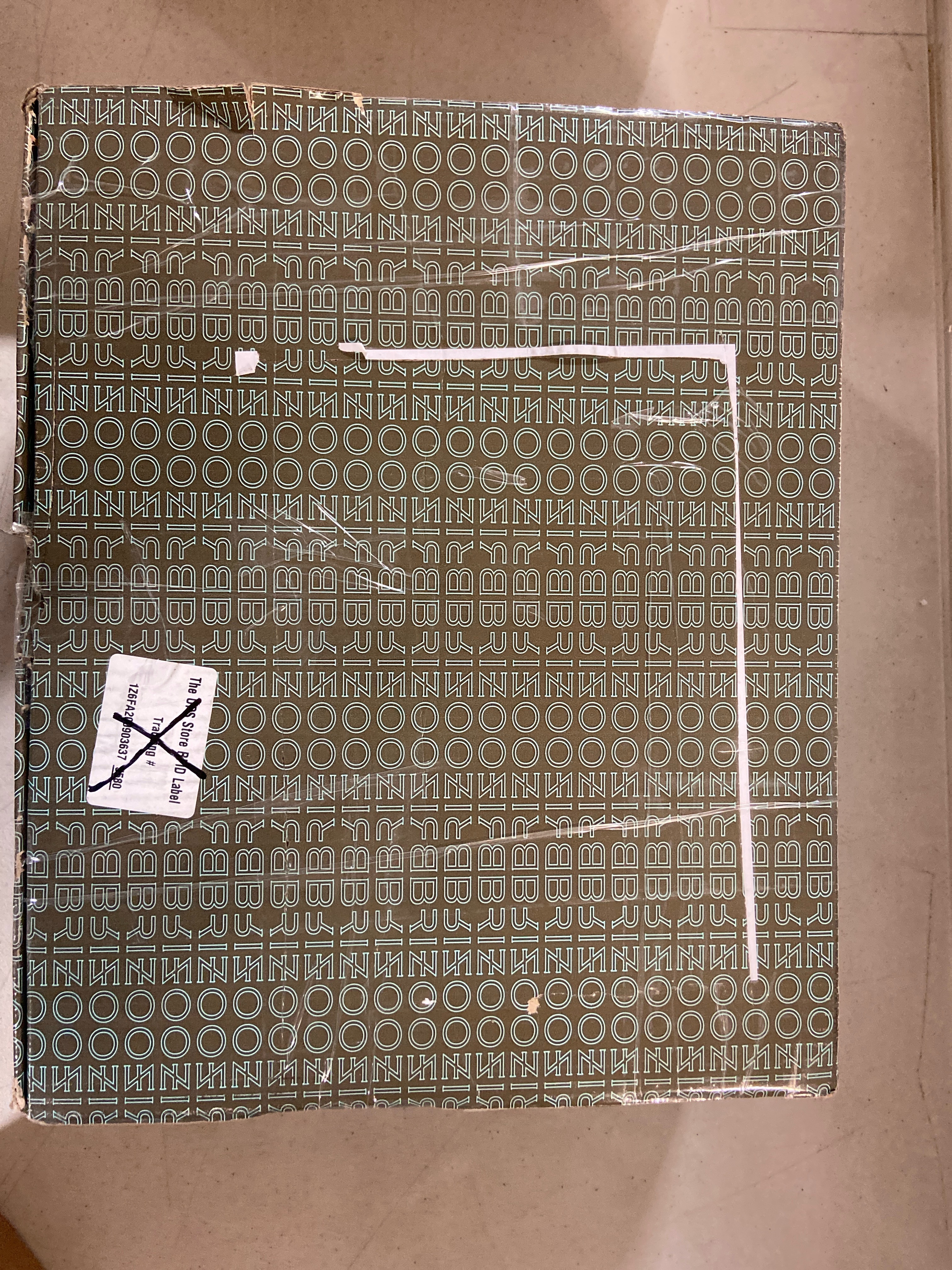 Actual inventory photograph: Brizo T60265-PN Beauclere Shower Only Trim Package with 1.75 GPM Multi-Function Function Shower Head - Brilliance Polished Nickel