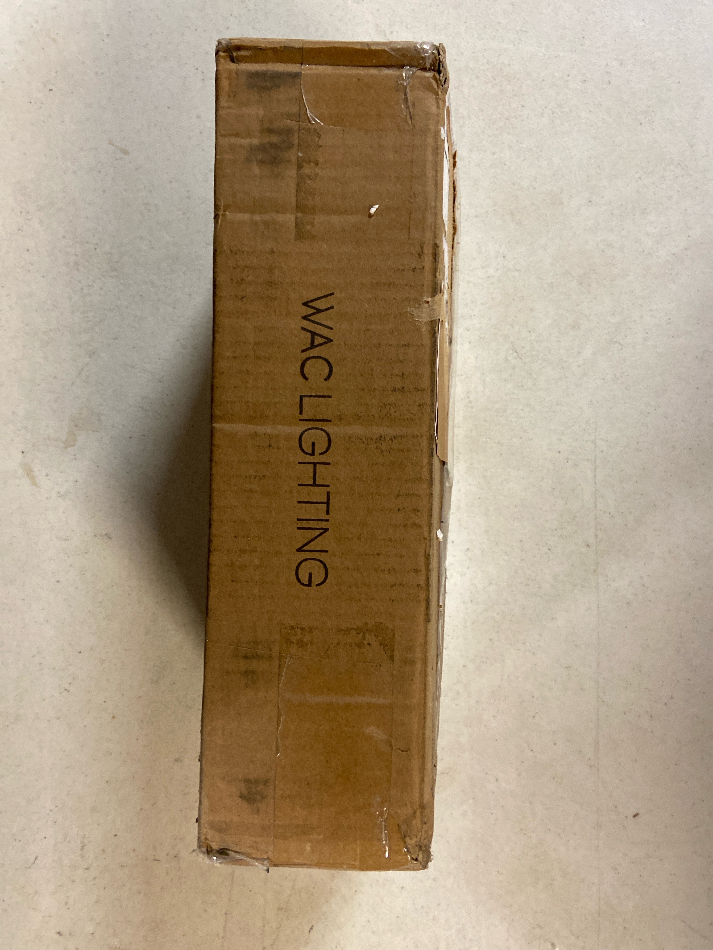 Actual inventory photograph: WAC Lighting dweLED, Flip LED Right Swing Arm 3000K in Black