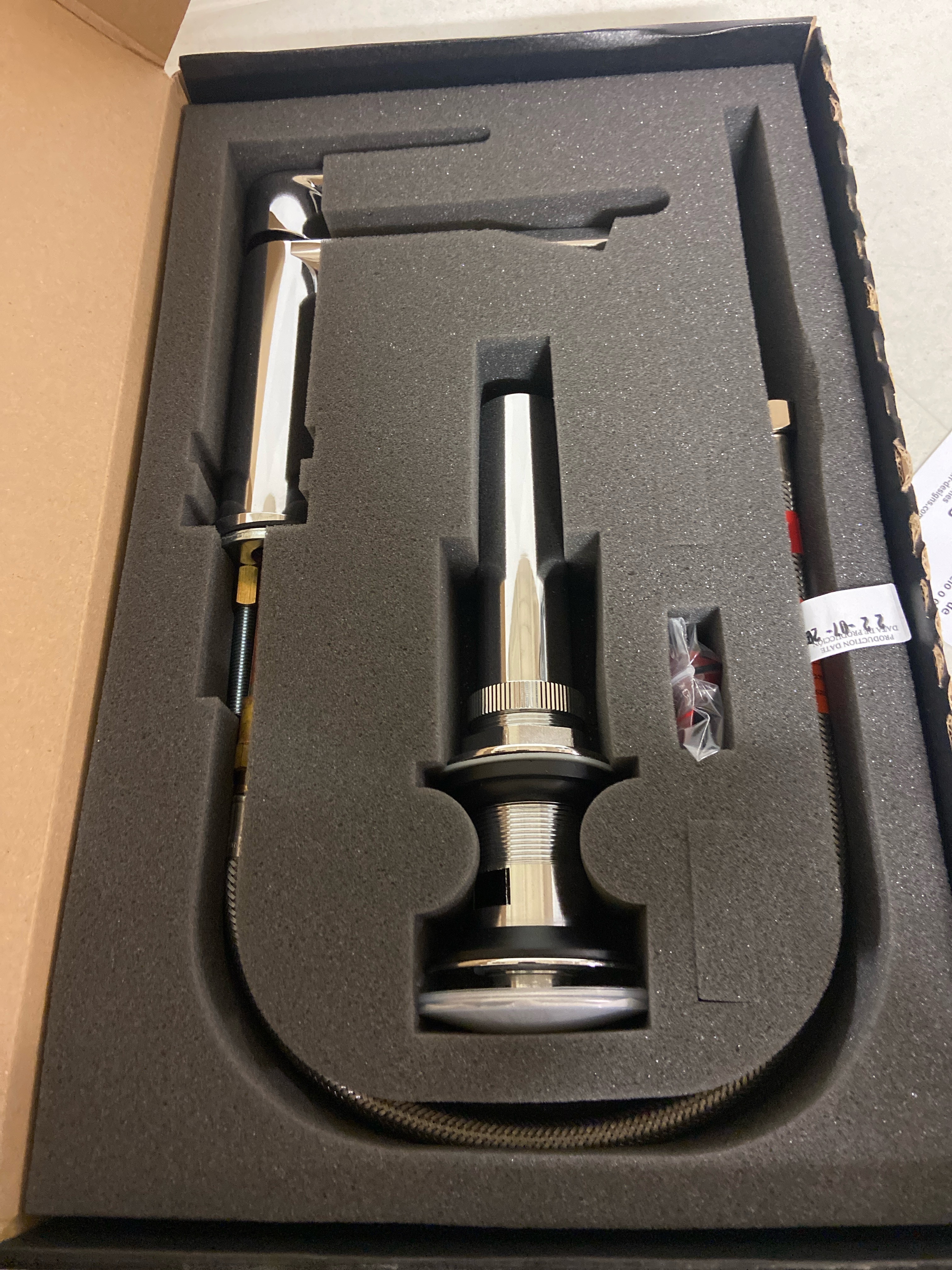 Actual inventory photograph: Graff G-6600-LM45-PC - Phase Lavatory Faucet - Polished Chrome Finish